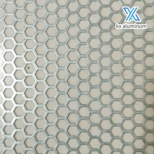 Perforated aluminum sheet